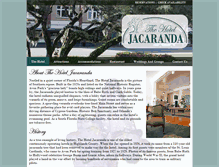 Tablet Screenshot of hoteljac.com